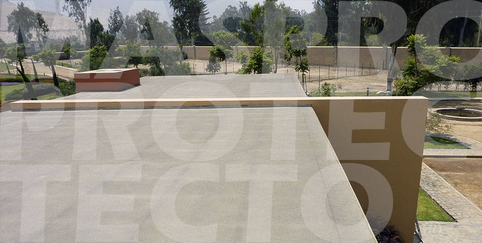 Impermeabilización sobre techo de madera